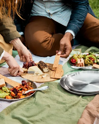 STAINLESS STEEL PLATE SET