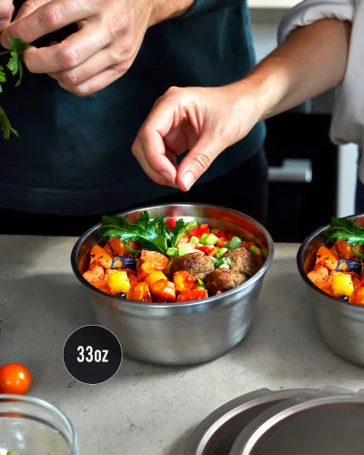 SET MANGKUK MEAL PREP X5
