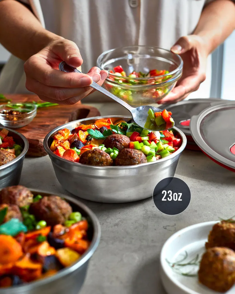 SET MANGKUK MEAL PREP X5